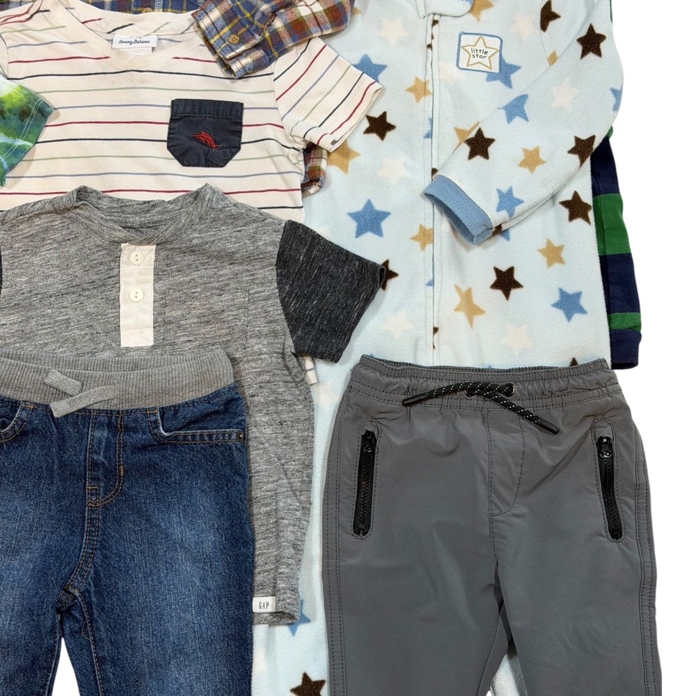Baby Boy's Clothing Lot 18-24M Gap Zara OshKosh Tommy Bahama 17pc Bundle - Picture 3 of 16